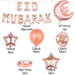 Pink Eid Mubarak Balloons