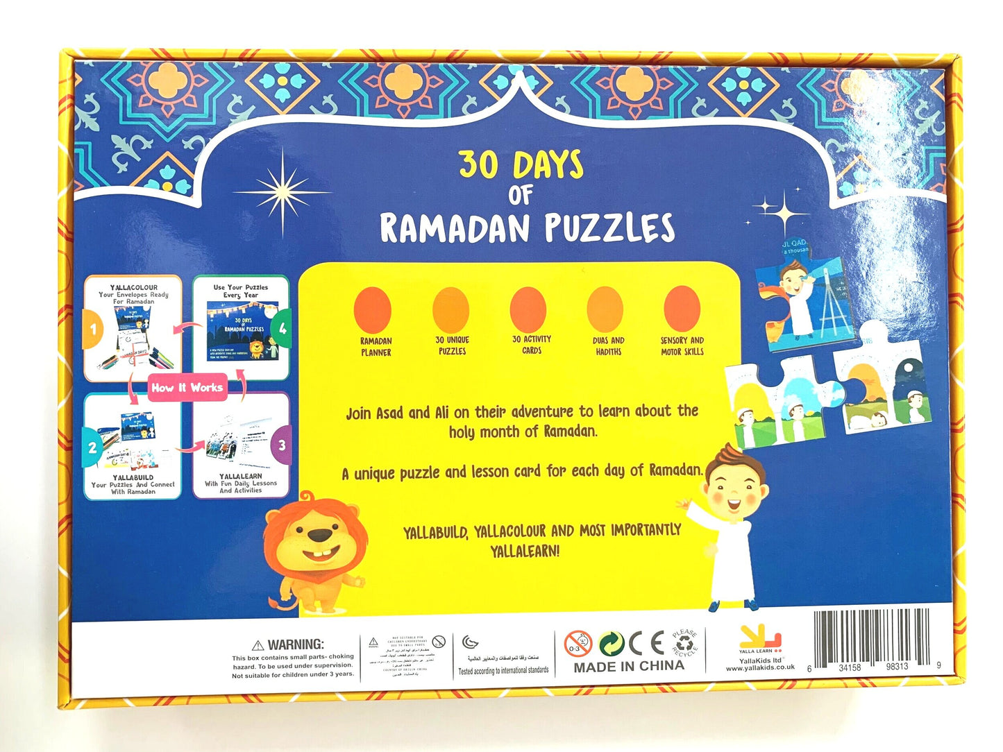 30 Days of Ramadan Puzzles