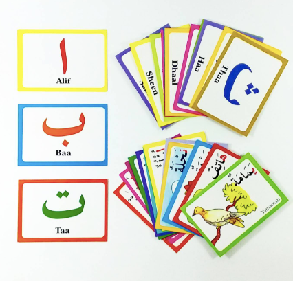 Arabic Alphabet Flash Cards