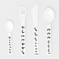 Arabic Alphabet (with Cutlery) Set