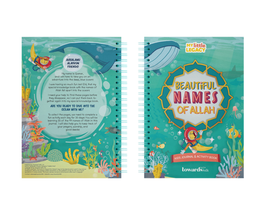 Beautiful Names of Allah: Kids Journal & Activity Book