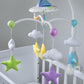 Moon & Stars Quran Cot Mobile with Light Projection