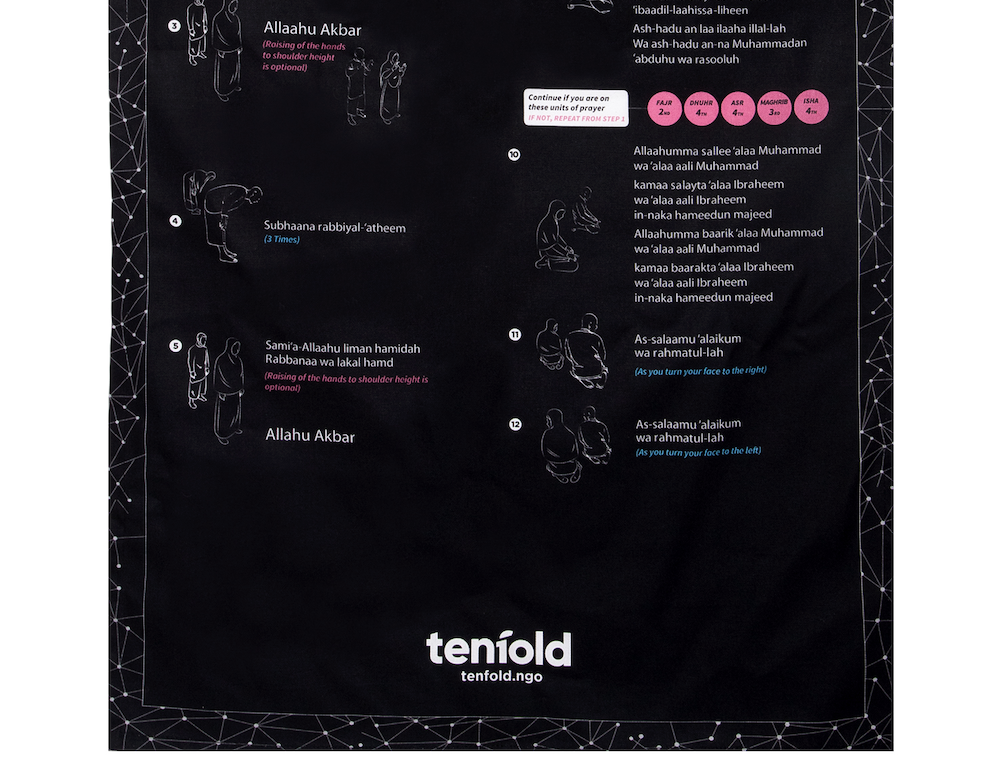 Sponsor: Guided Prayer Mat by Tenfold