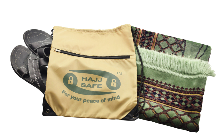 Hajj & Umrah Shoe + Prayer Mat Bag