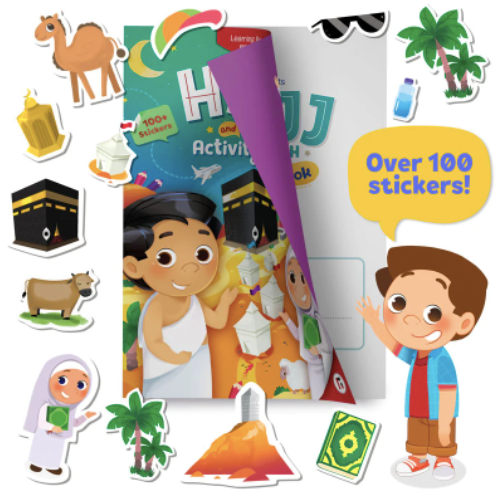 Hajj & Umrah Activity Book (Big Kids)