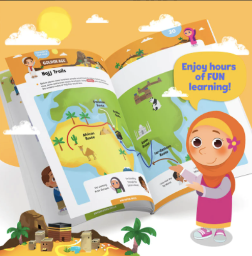 Hajj & Umrah Activity Book (Big Kids)