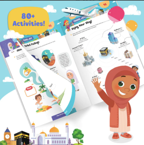 Hajj & Umrah Activity Book (Big Kids)