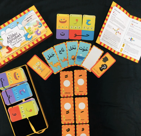The Arabic Alphabet of Huruf Island Card Game