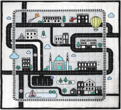Islamic City Playmat