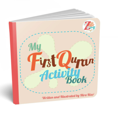 My First Quran Activity Board Book | Hands on activity book for muslim kids