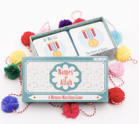 Names of Allah: A Memory Matching Game