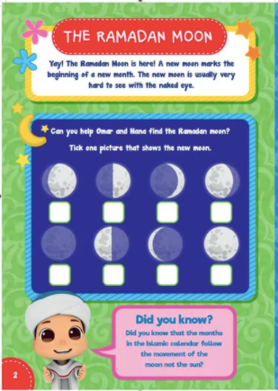 Omar & Hana Ramadan Activity Book