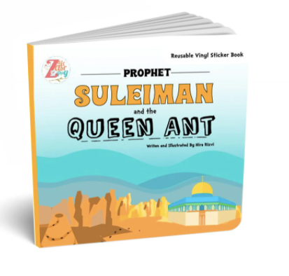 Prophet Suleiman (AS) and the Queen Ant: Reusable Vinyl Stickers