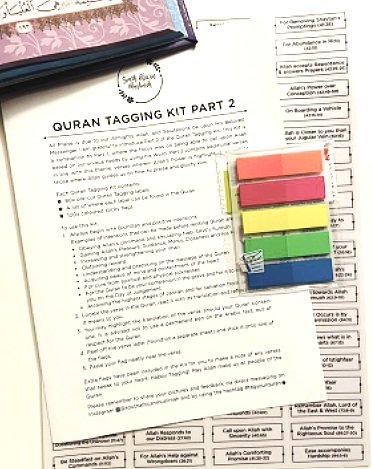 Quran Tagging Kit: Knowing & Glorifying Allah (Part 2)
