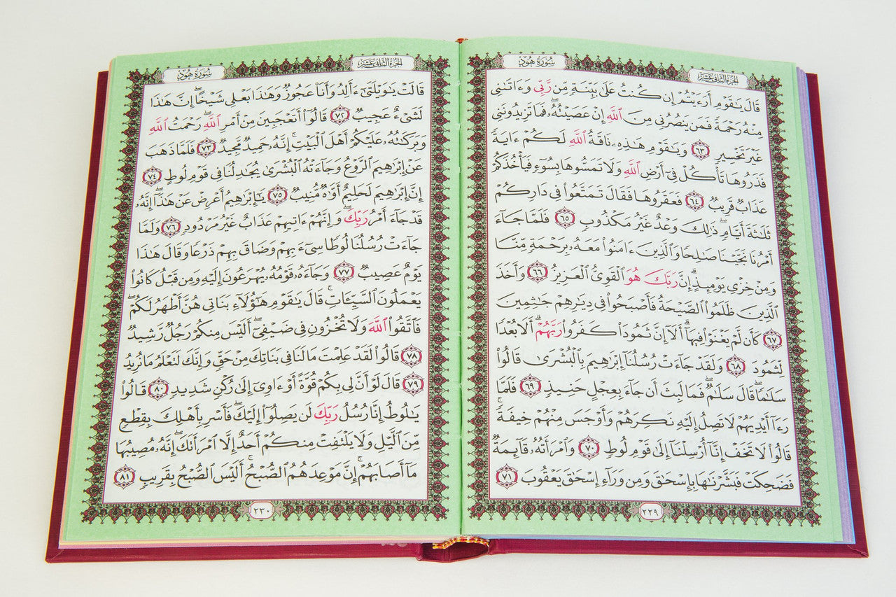Rainbow Quran (Pocket Size)