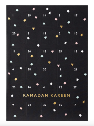 Stars ‘Ramadan Kareem’ Kids Countdown to Eid Good Deeds Paper Calendar