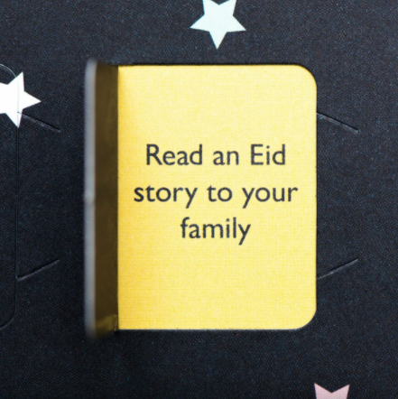 Stars ‘Ramadan Kareem’ Kids Countdown to Eid Good Deeds Paper Calendar