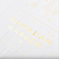 Ramadan Chocolate Countdown Calendar with White Lanterns & Stars