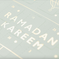 Ramadan Chocolate Countdown Calendar with Green Lanterns & Stars
