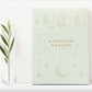 Ramadan Chocolate Countdown Calendar with Green Lanterns & Stars