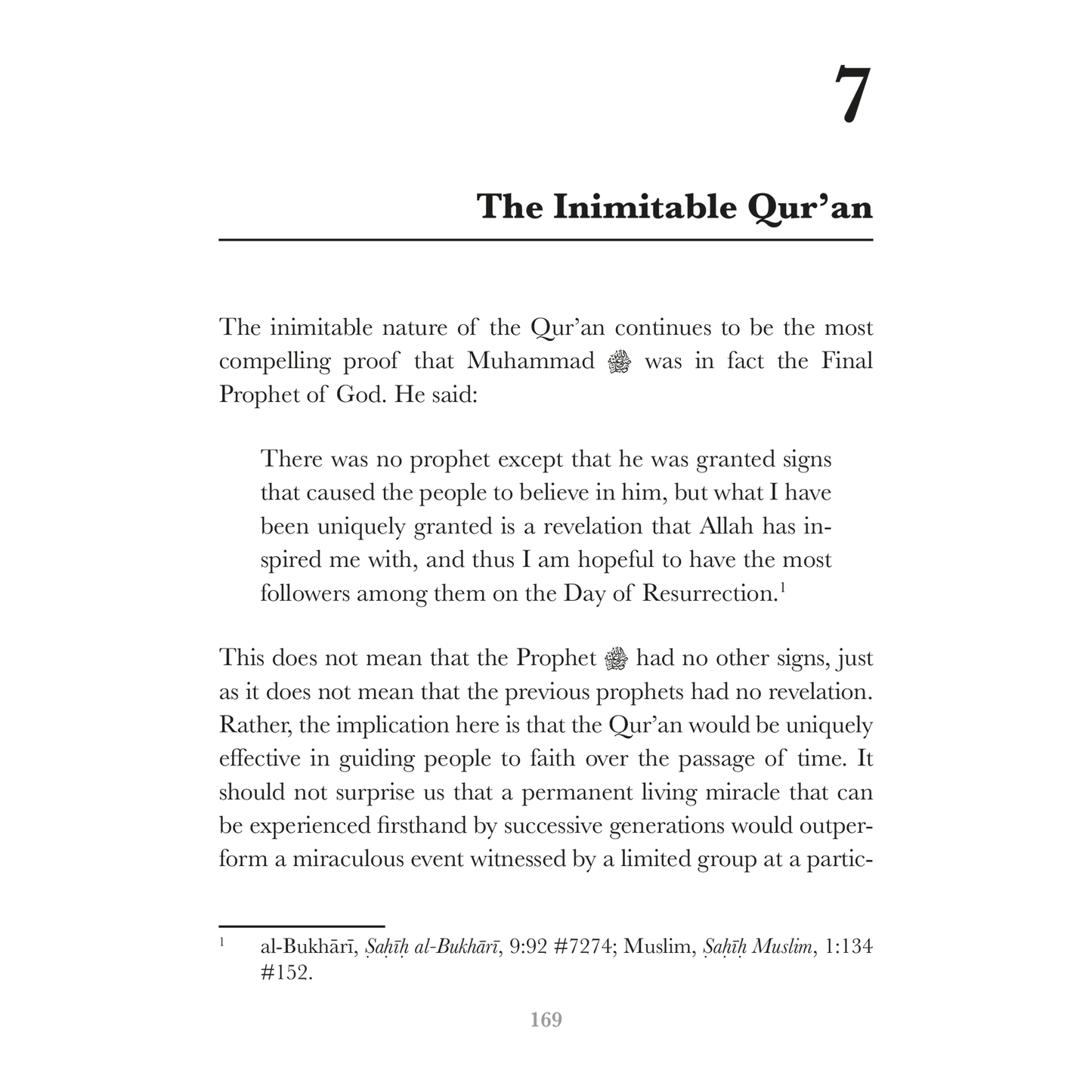 The Final Prophet: Proof of the Prophethood of Muhammad